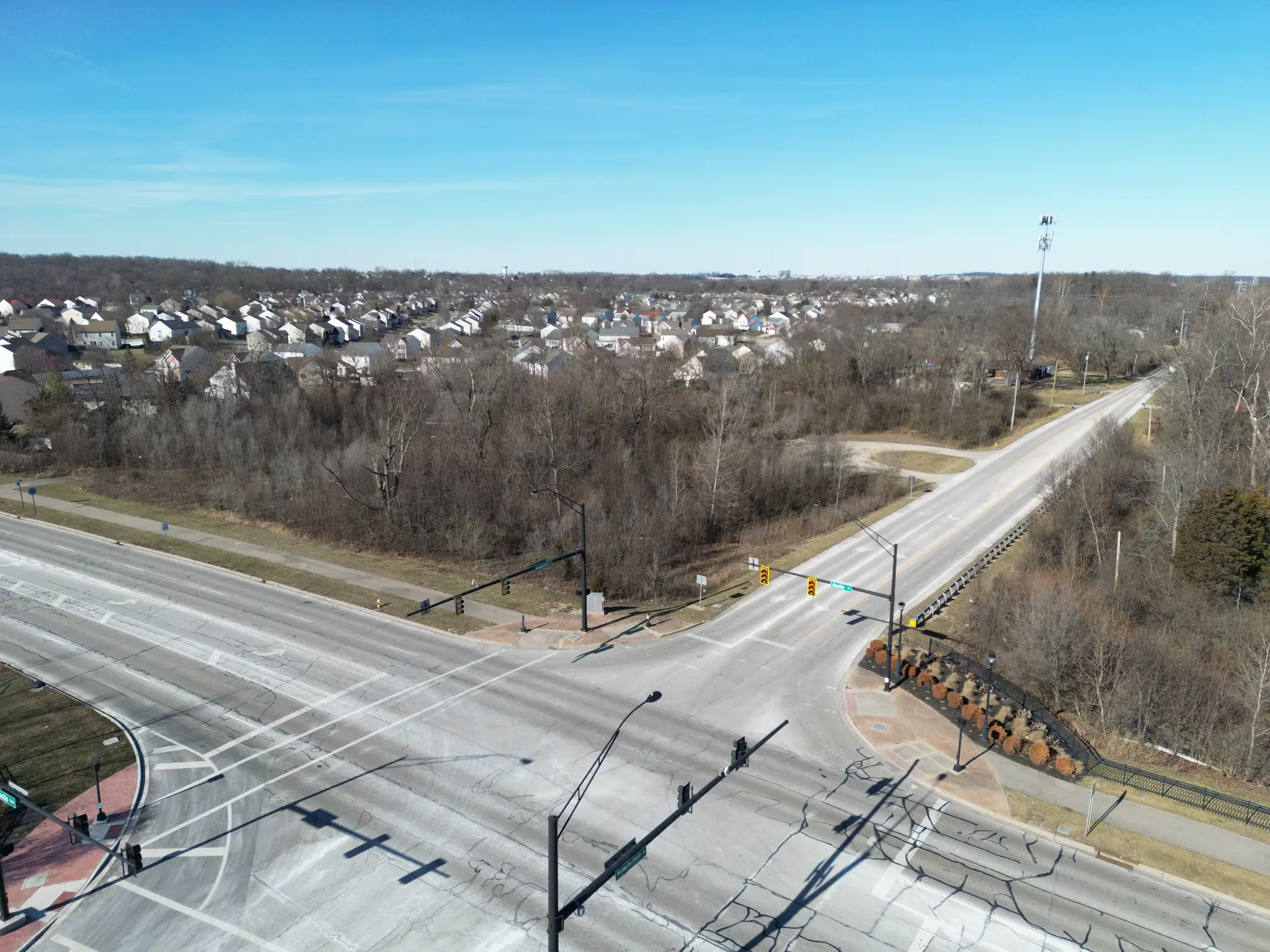 Aerial View 2 - Austin Pike & Washington Church Road