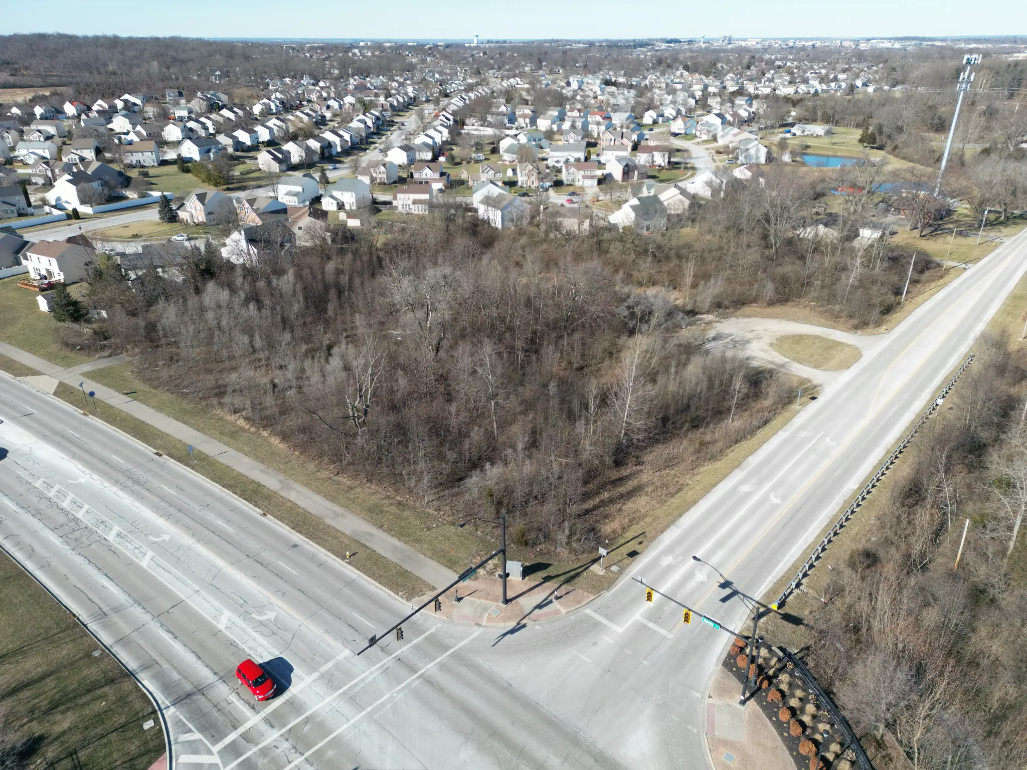 Aerial View 3 - Austin Pike & Washington Church Road