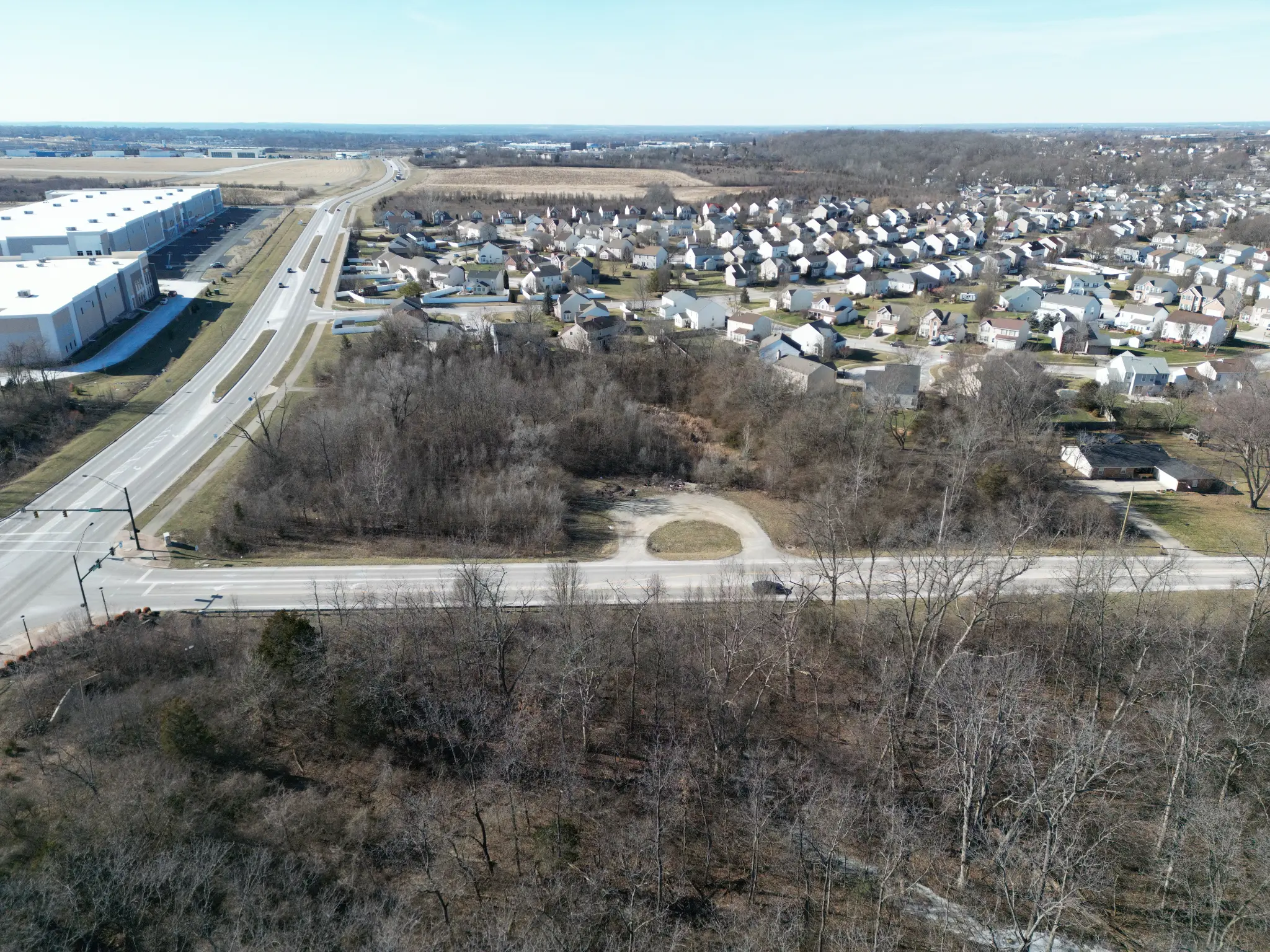 Aerial View 5 - Austin Pike & Washington Church Road